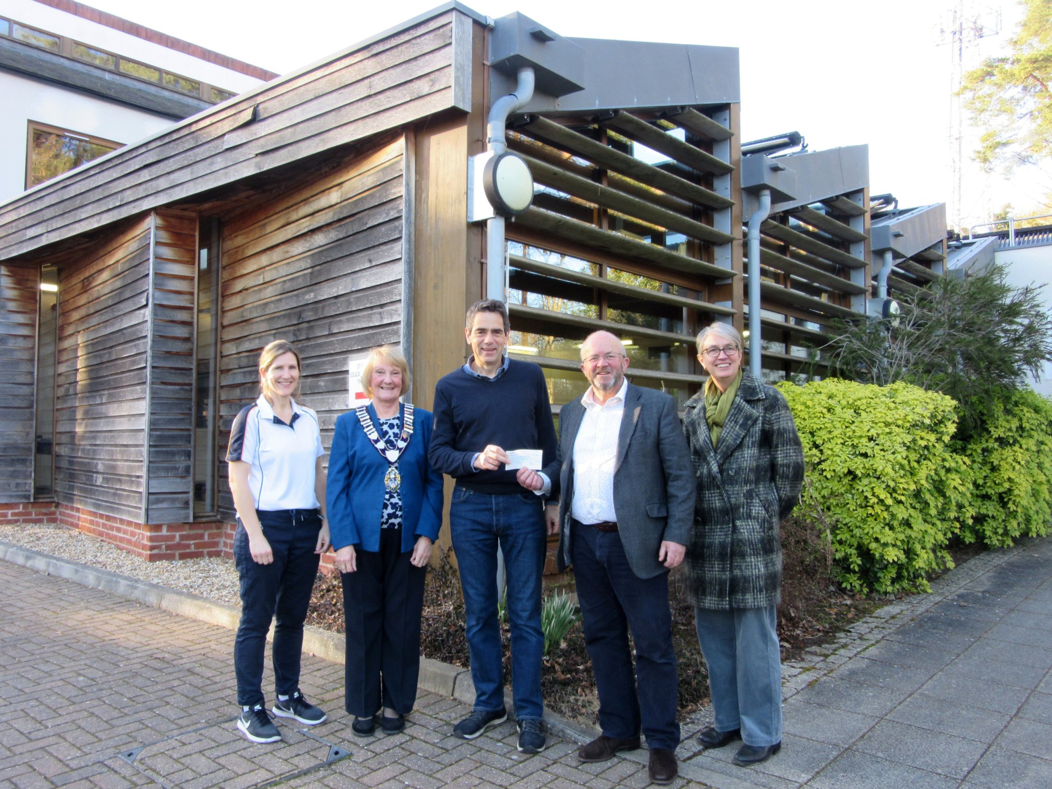 The Holy Cross Hospital Friends' campaign is off to a flying start