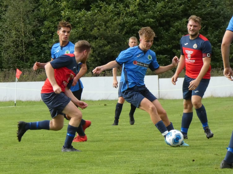 Theo Glazier in action for Liss