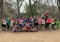 Mini marathon no problem for runners from Amery Hill School in Alton