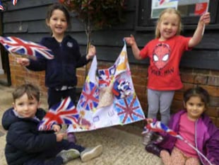 Coronation party at Aster Daisy Nursery in Rake