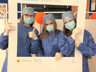 Students at Alton College get taste of an operating theatre