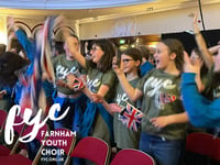 Farnham Youth Choir on top of the world after gold-winning performance