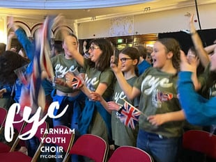 Farnham Youth Choir on top of the world after gold-winning performance