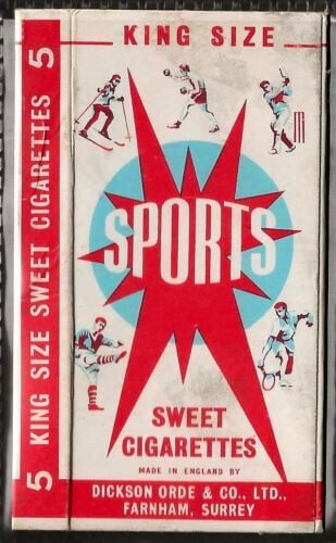 Do you remember when it was okay to sell sweet 'cigarettes' to kids?