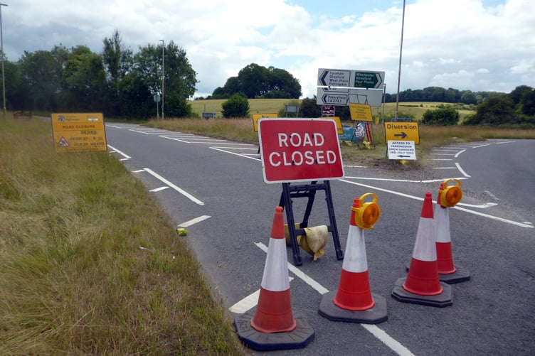 A32 exit from A31.
