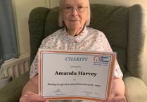 Farnham octogenarian Amanda's pennies add up for Alzheimer’s Society