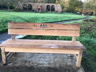 Touching story behind town's mysterious Batman bench by the River Wey