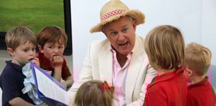Hugh Bonneville opens new extension at Liphook nursery school