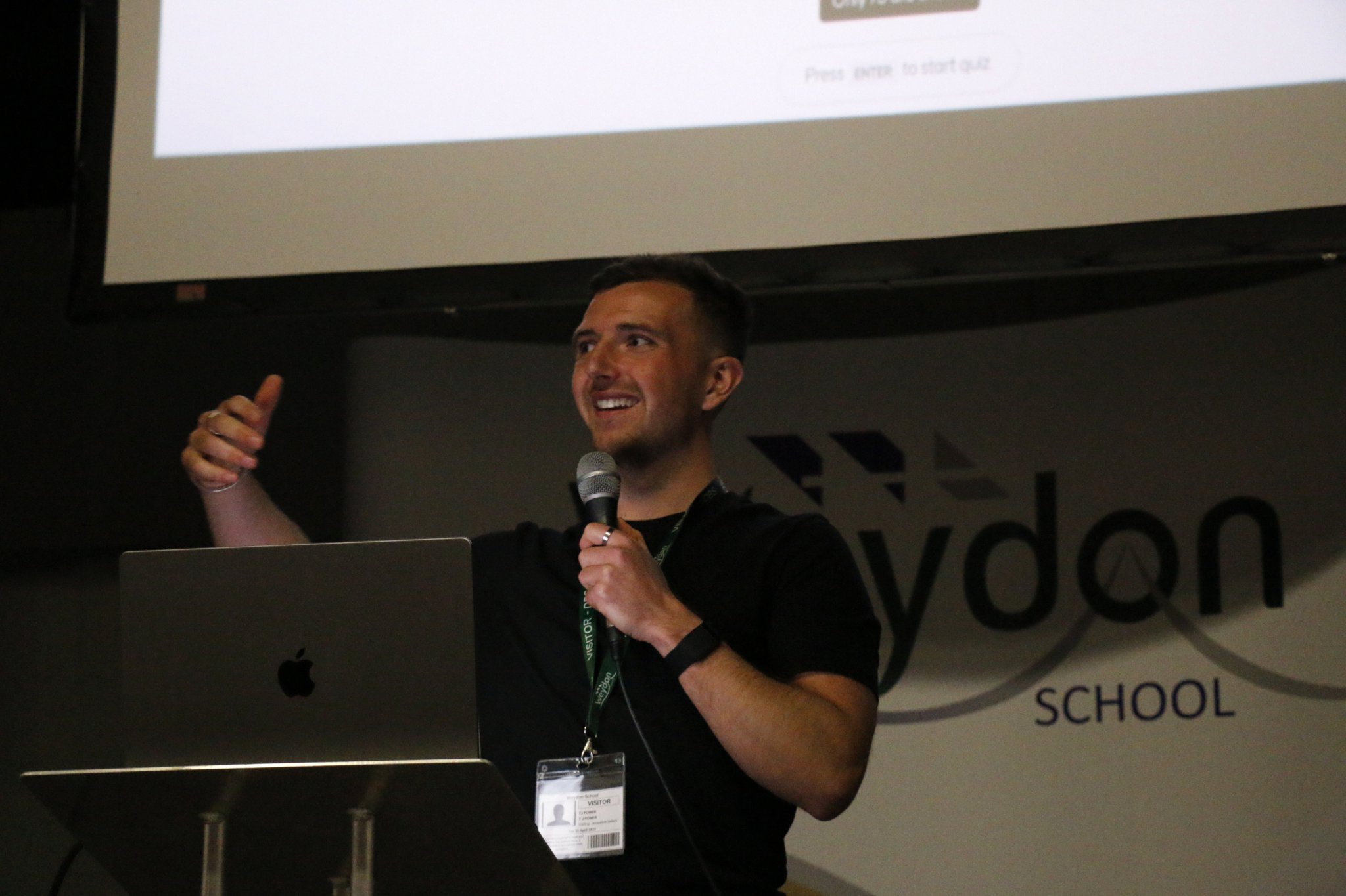 Weydon School tackles mental health with neuroscientist Tj Power