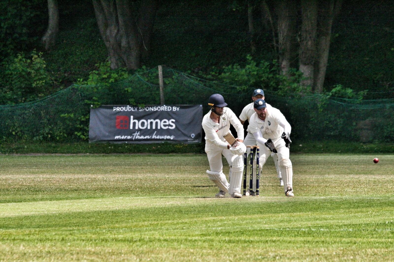 Matt Crane scored a patient and vital 31 off 78 balls during Alton’s 39-run victory against Lymington on Saturday