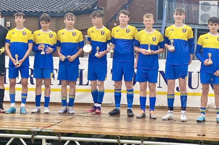 Petersfield Town Juniors under-15 Pumas beat Liphook in the final
