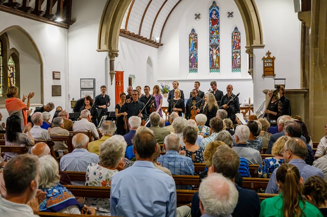 The Tilford Bach Festival concert on Sunday, June 18th, 2023.