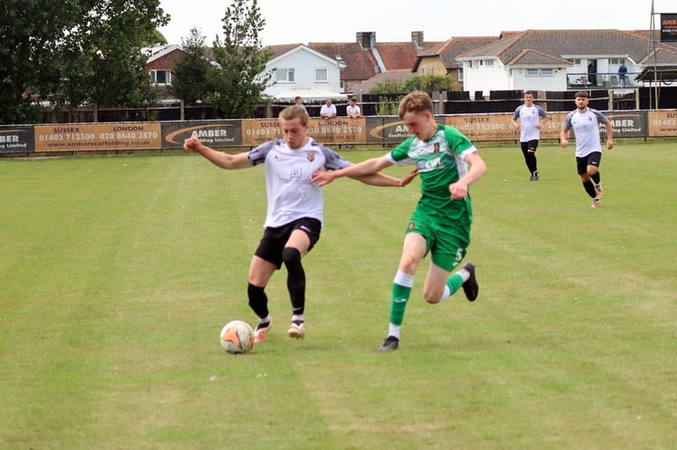 Action from Petersfield’s 2-1 win at Pagham on Saturday