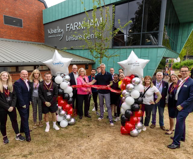GB Olympic stars Mark Foster and Colin Jackson attend leisure centres