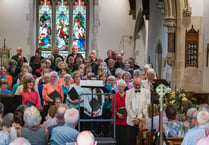 Waverley Singers perform at St Mary's Church in Frensham