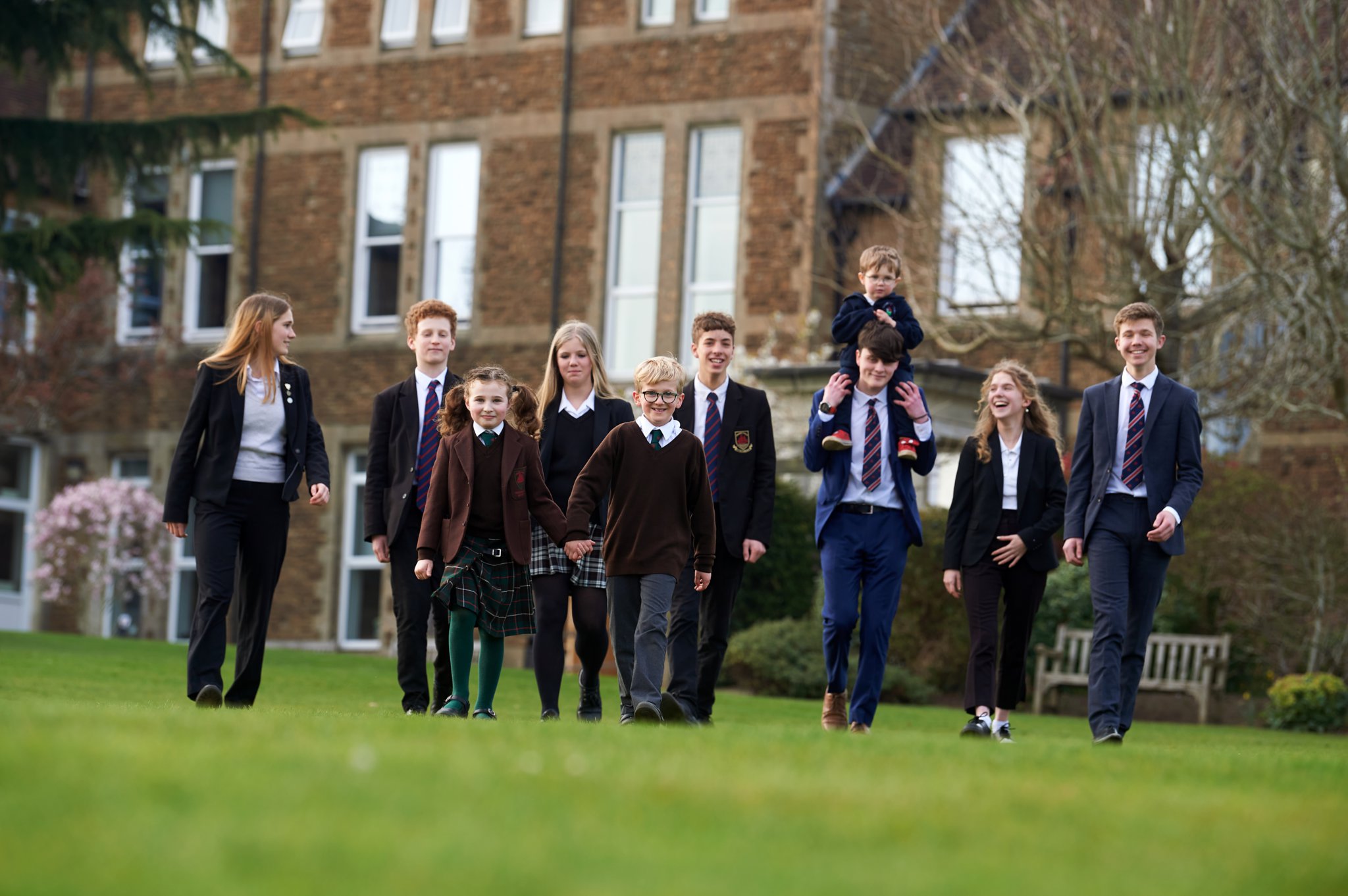 One parent said she was delighted to find a school where her children can sail all the way through to 18
