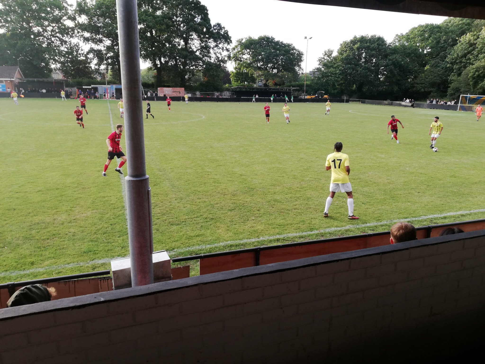 Action from Petersfield’s win against Abbey Rangers
