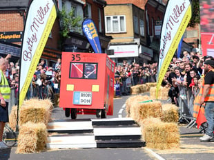 Memorable day of soap and glory in Bordon town centre