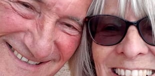 Liphook Clothing Bank's Gerry Smith is reunited with her husband 