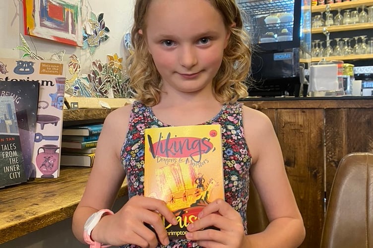 Alton nine year old novelist Daisy Shrimpton-Mace