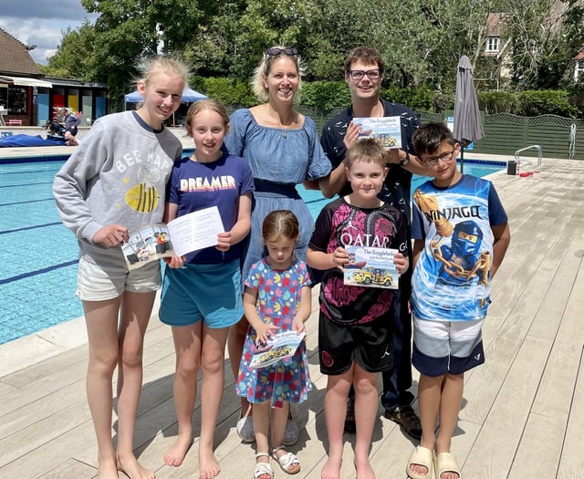 Conditions good at Petersfield Open Air Pool despite poor weather