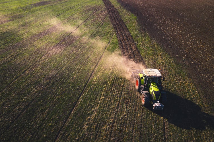 Tractor Agricultural Farming Field Farming Equipment Farming Landwirtschaft Tractors Tractor Nature Images Outdoors Field Countryside Agriculture Transportation Vehicle Land Rural Slope Farm Grassland Landscape Images & Pictures HD Wallpapers