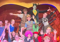 Giant Peach perfection: Haslemere youth theatre's Roald Dahl revival