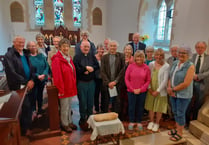 Langrish service marks start of harvest