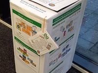 Alton has three places to recycle Pringles tubes