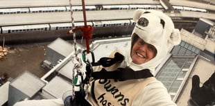 Every year is a leap year as Iris ready for Rowans abseil