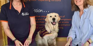 Dogs For Autism receives £2,255 from Styles and Associates of Alton