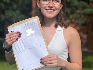 Perfect ten for Gemma and Molly on Bohunt GCSE Results Day