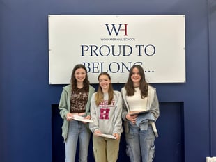 Watch the joyous moment Woolmer Hill student opens her GCSE results
