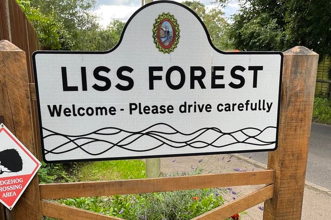 Liss Forest sign