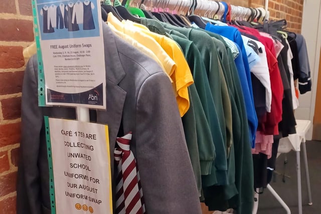 School uniform swap shop is perfect fit for Bordon cafe