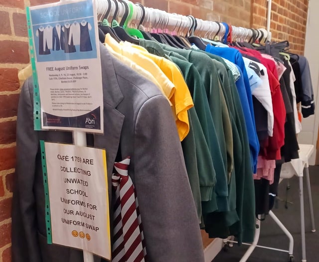 School uniform swap shop is perfect fit for Bordon cafe