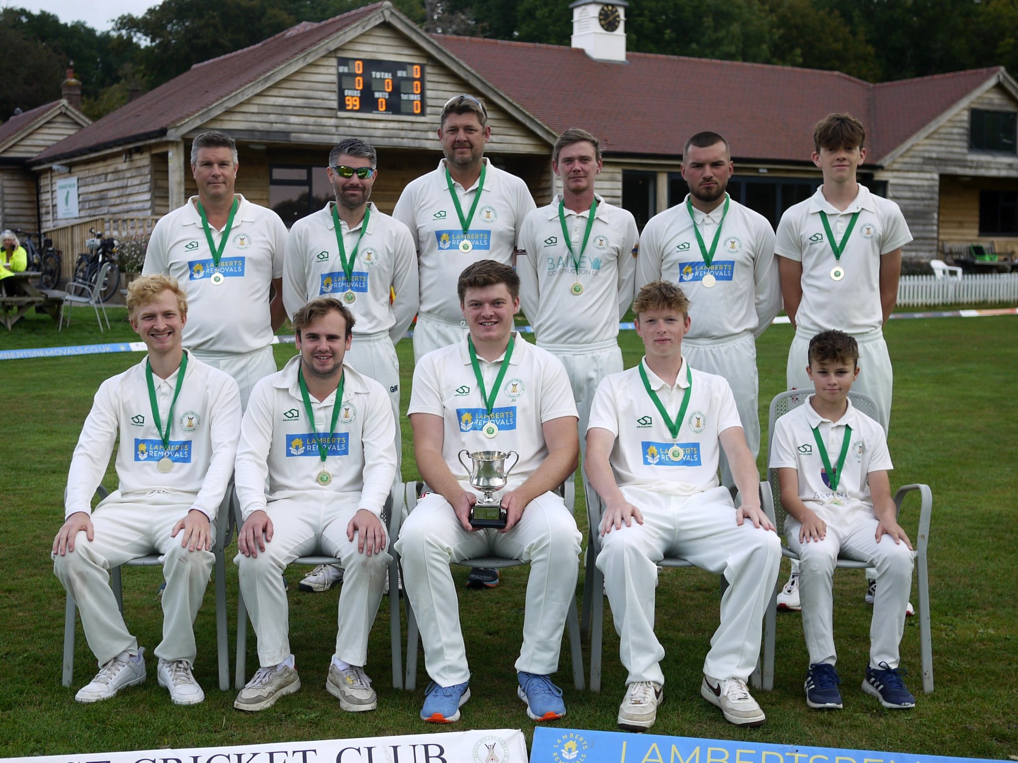 Fernhurst Cricket Club have won the I'Anson Division Three title