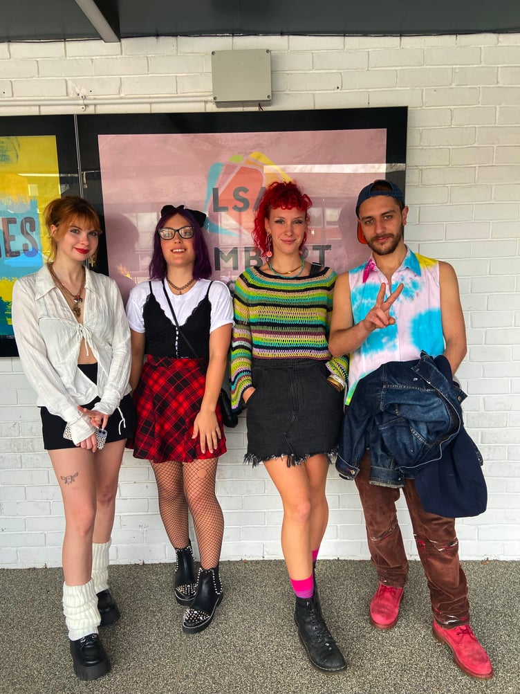 UCA students got the chance to star as extras in Netflix's Heartstopper