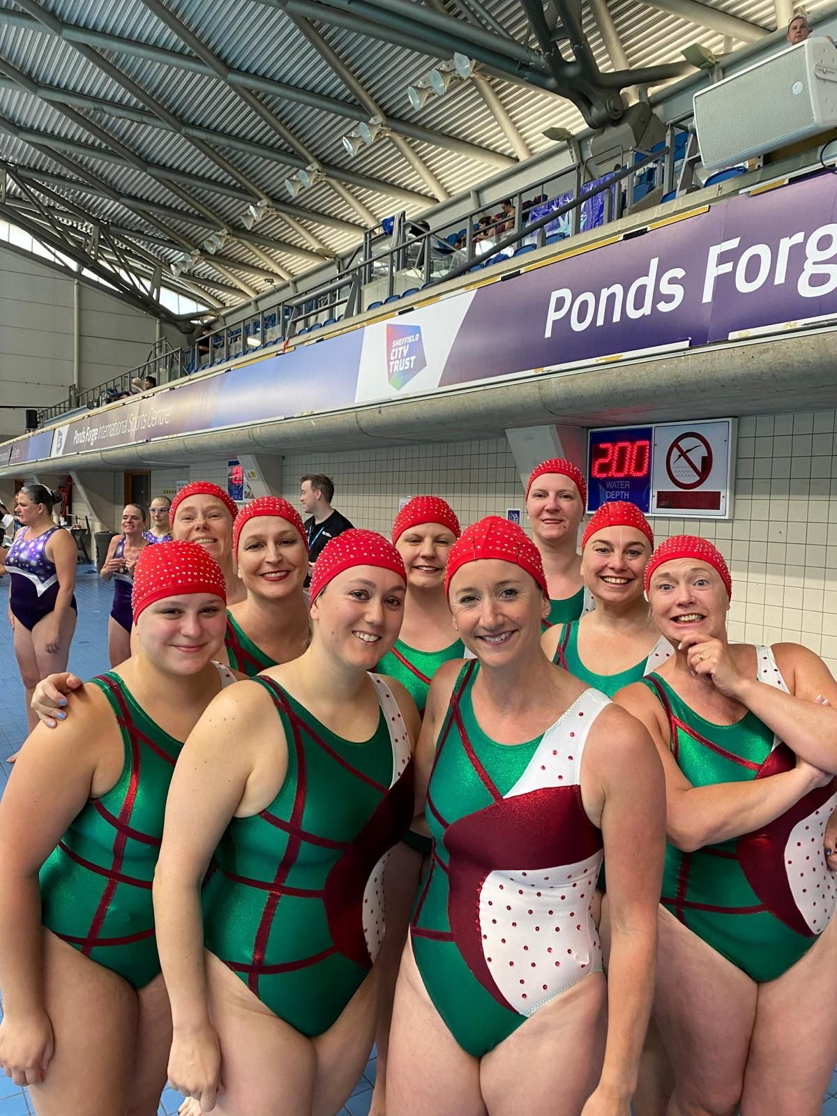 Rushmoor Artistic Swimming Club impressed at the National Masters Championships in Sheffield
