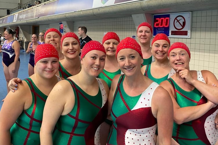 Rushmoor Artistic Swimming Club impressed at the National Masters Championships in Sheffield