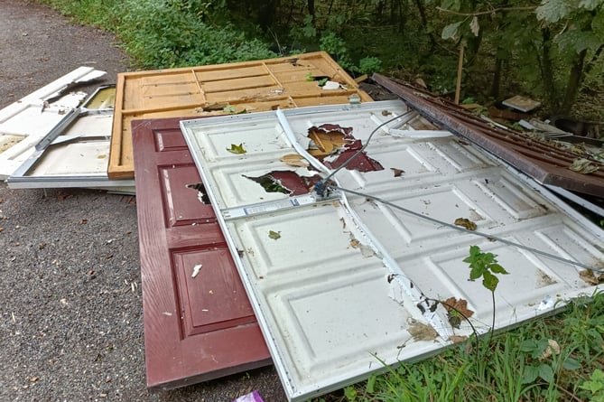 Buriton fly-tipping