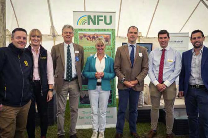 National Farmers' Union president Minette Batters at the Alresford Show, September 2023.