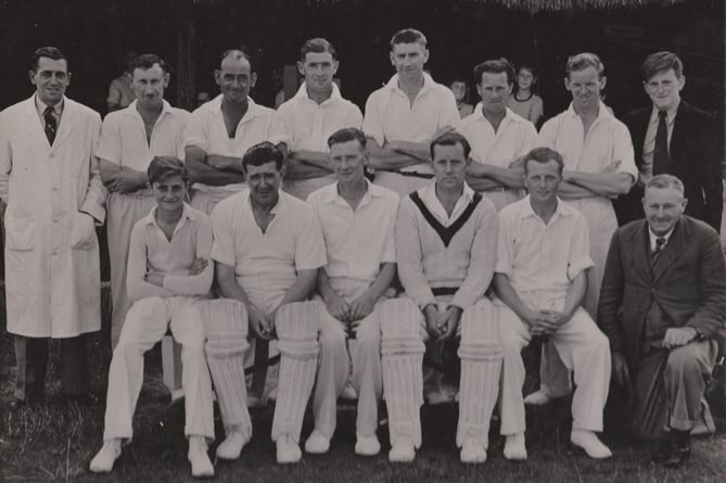 Buriton 1959 cricket team