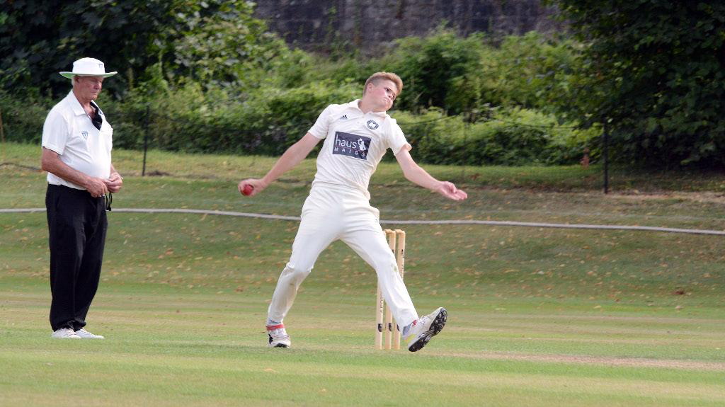 Farnham cricketer Luke Griffiths has made his Test debut for England under-19s against Australia