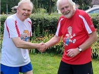 Community Ken and Tricky Dickie's charity run has already raised £2,000