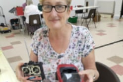 Alton Repair Cafe fixed this toy Mercedes