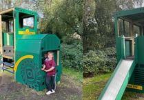 New tractor play equipment rolls into Bordon park