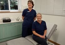 Generous indeed: Grayshott Surgery gets new treatment couch thanks to donations