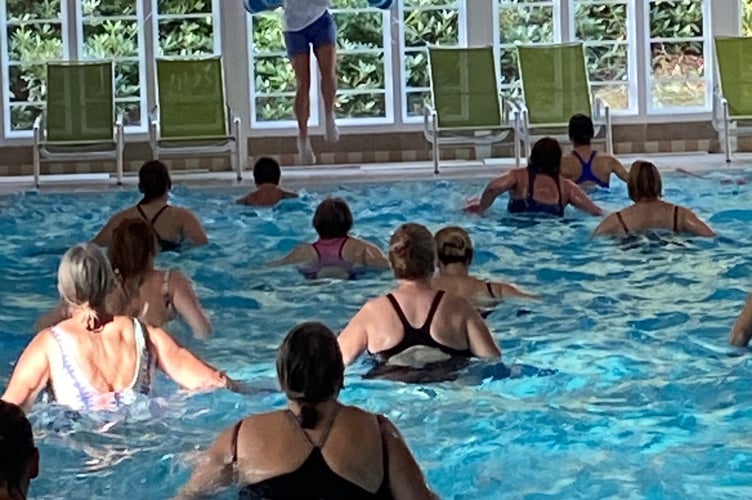 Champneys Forest Mere members charity splash