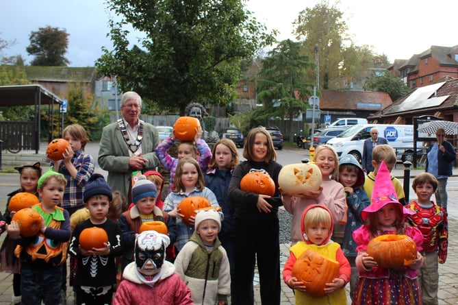 Haslemere Museum's annual hallowe'en parade